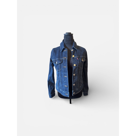 Levi's Jackets & Blazers - Levi's Dark Blue Jean Jacket - Size S